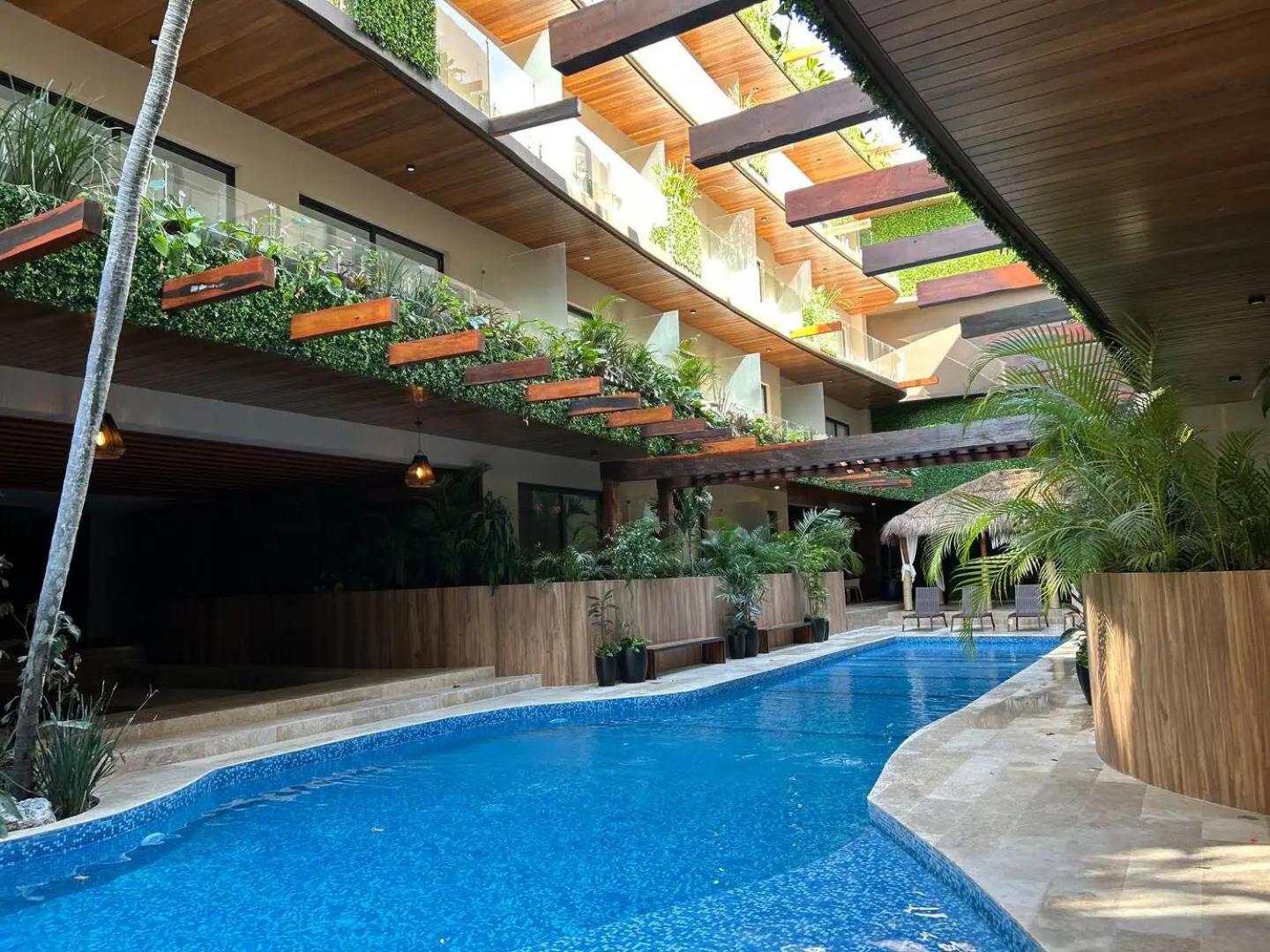 דירות Tulum Departamento De Lujo מראה חיצוני תמונה